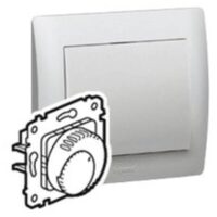 Legrand 775693 Einsatz Raumthermostat Komfort für Galea soft Aluminium