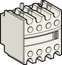 Schneider LADN22 Hilfsschalterblock 2S2Ö unverzögert frontseitig Schraub.