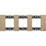 BTicino KA4802M3LM LivingNow Abdeck- rahmen 3x2-modulig in Farbausführung Eiche