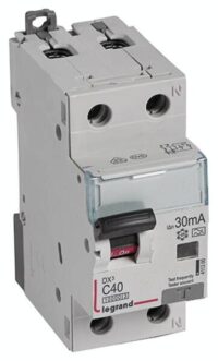 Legrand 411300 DX3 Fi/LS-Schalter C 40A 1P+N 10kA 30mA Typ A 230VAC 2TE