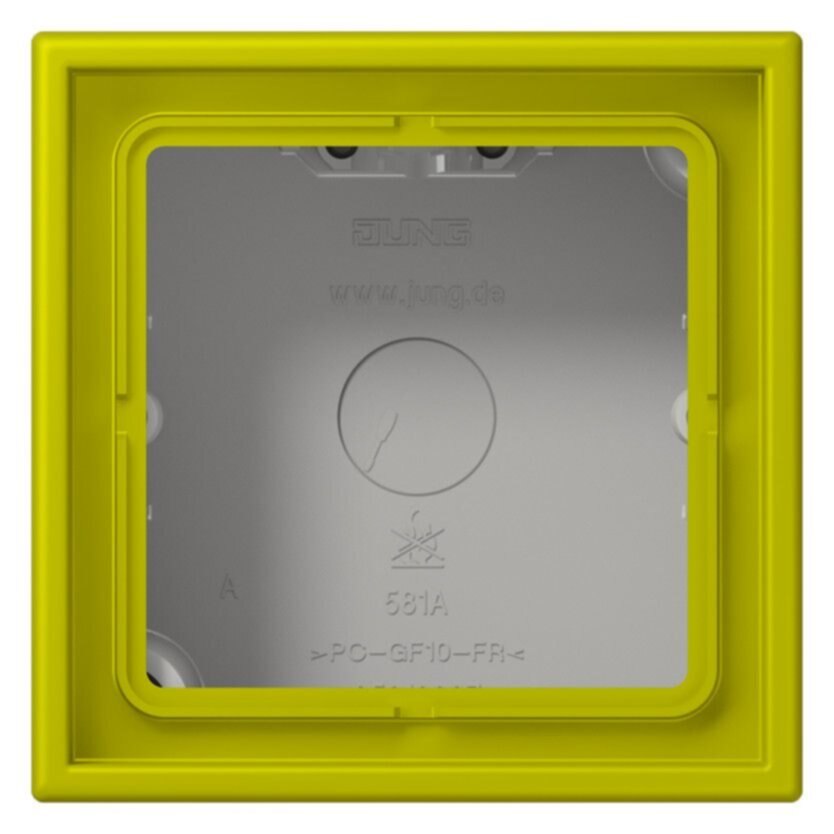 Jung Jung LC 581 A 249 AP-Kappe 1-fach Duroplast lackiert Serie LS vertikal olive vif (4320F)