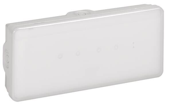 Legrand Legrand 662433 B65 200lm 1h Standard Einzelbatterieleuchte Autotest IP65