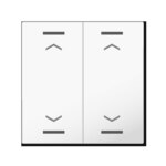 MDT Wippe für KNX Taster Light 55 reinweiß glänzend Jalousie BE-TAL55W202.A1