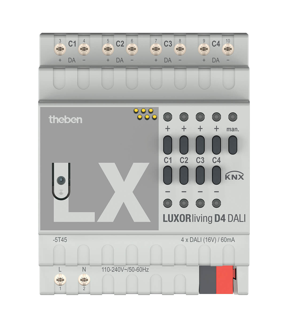 Theben Theben DALI-Aktor 4-fach LUXORliving D4 DALI