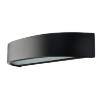 SG LEUCHTEN LED-Deckenanbauleuchte 7W schwarz CURVE 611396 2700K 530lm