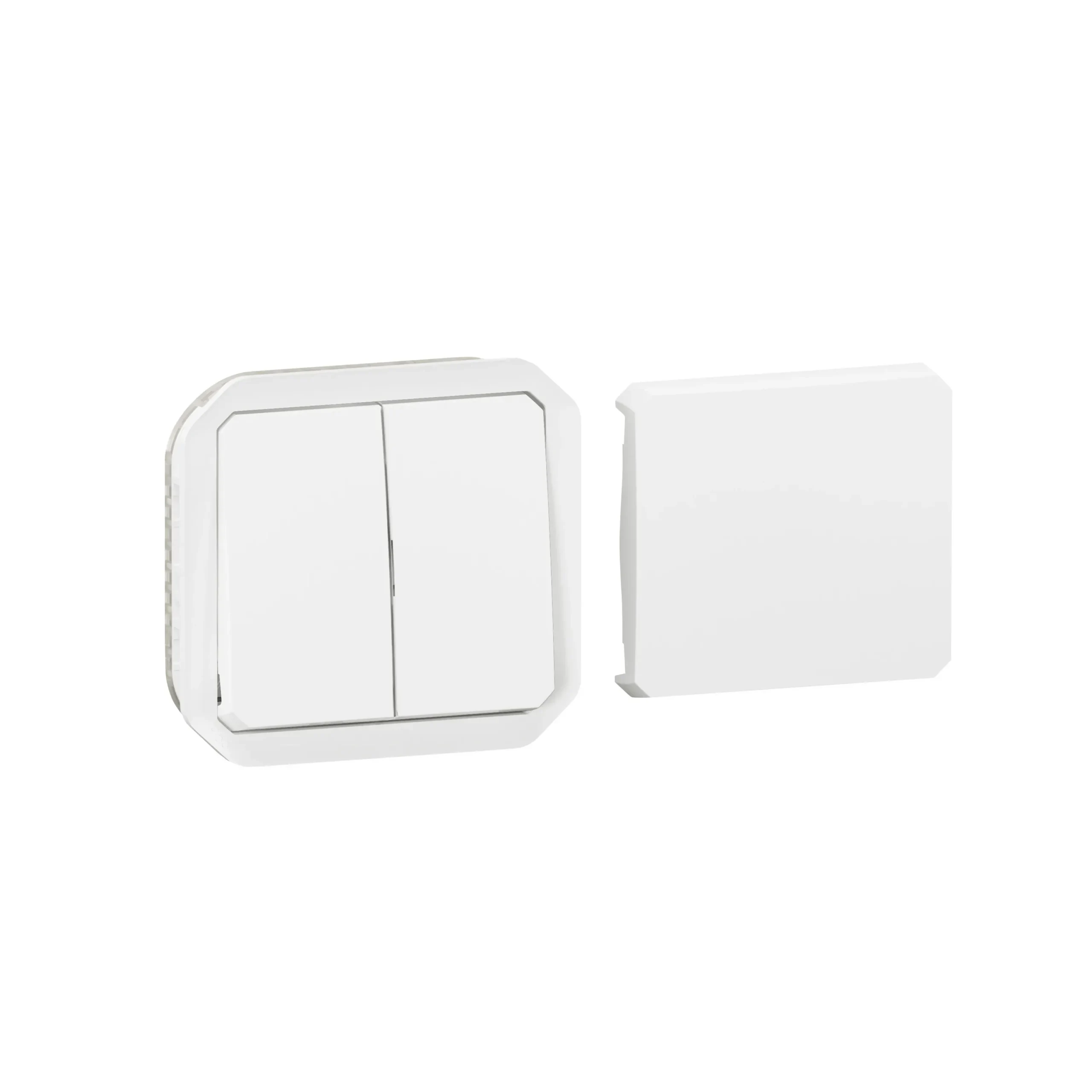 Legrand Legrand 069618L Plexo New Eins Multifunktionsschalt 10AX/Taster 10A SL,