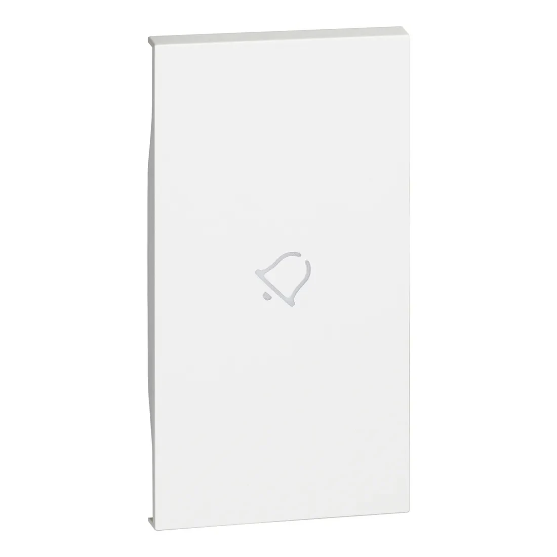 Legrand BTicino KW01M2D LivingNow 2M Tasten- abdeckung mit Symbol Glocke White