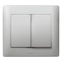 Legrand 771312 Wippe Serie Galea soft Aluminium