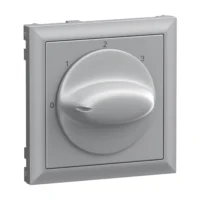 Legrand 765232 SEANO Abdeckung f.3-Stufenschalter (0,1,2,3) Al lackiert