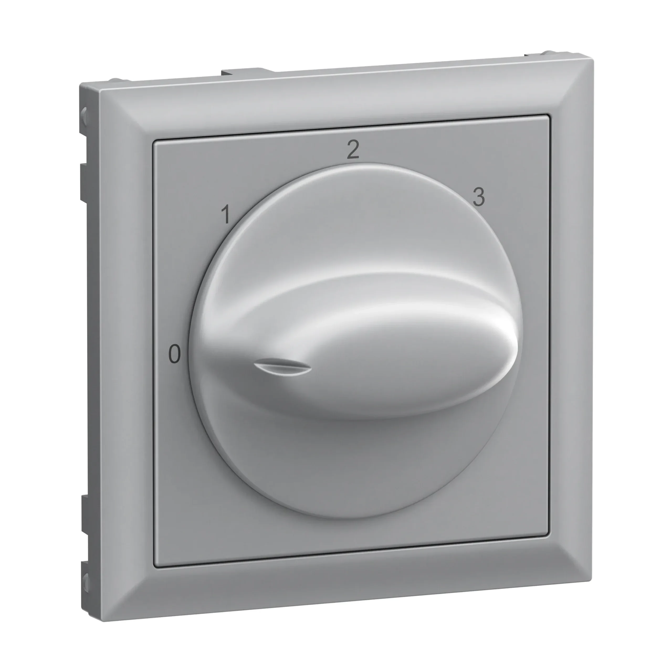 Legrand Legrand 765232 SEANO Abdeckung f.3-Stufenschalter (0,1,2,3) Al lackiert