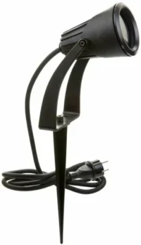 SG LEUCHTEN LED-Wegeleuchte 6,2W IP65 schwarz FLORA 614003 3000K 400lm Kunststoff Gl_tr
