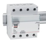 Legrand 411765 TX3 Fi-Schalter 40A 4-polig 30mA Typ A 400VAC 4TE