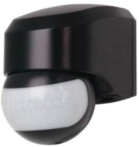 Kopp 823805017 INFRAcontrol R 180º Aufputz IP44 3-Draht-Gerät 1000W 230V schwarz