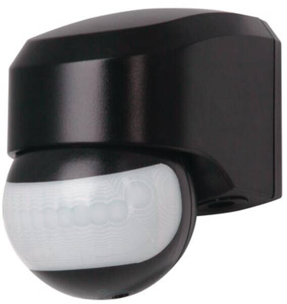 Kopp Kopp 823805017 INFRAcontrol R 180º Aufputz IP44 3-Draht-Gerät 1000W 230V schwarz