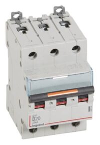 Legrand 409730 DX3 LS-Schalter B 20A 3-polig 25kA 400VAC 3TE