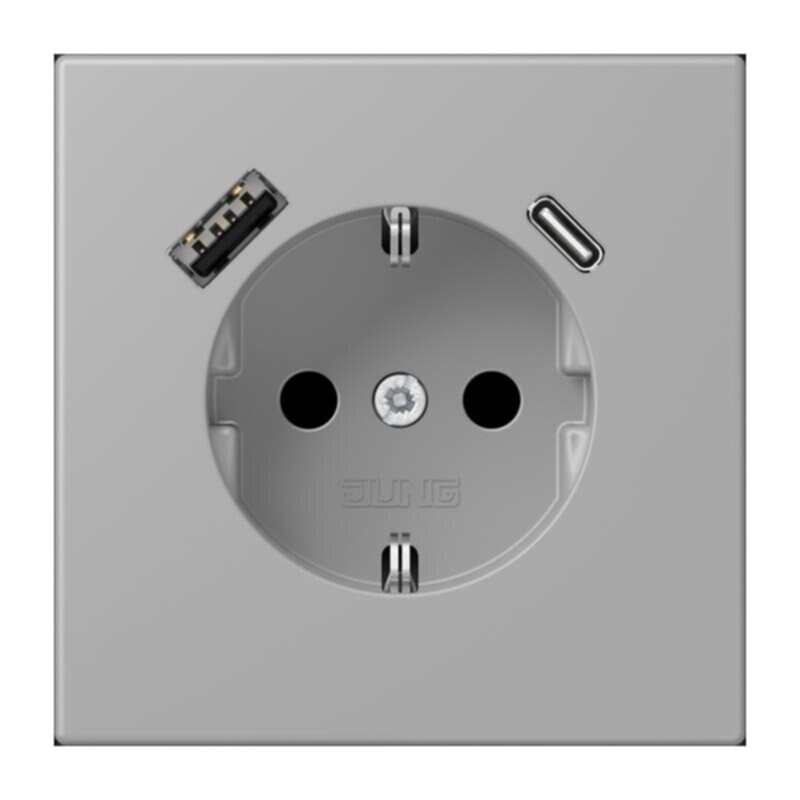Jung Jung LC1520-15CA204 SCHUKO-Steckdose mit USB Typ AC LC32012