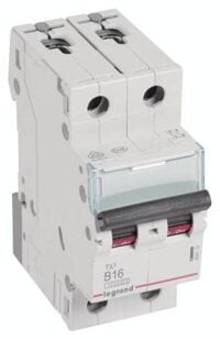 Legrand 404112 TX3 LS-Schalter B 16A 2-polig 10kA 400VAC 2TE