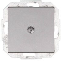 Kopp 587668082 Universalschalter beleuchtet 10AX 250V Athenis stahl