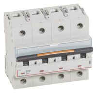 Legrand 409745 DX3 LS-Schalter B 32A 4-polig 25kA 400VAC 6TE