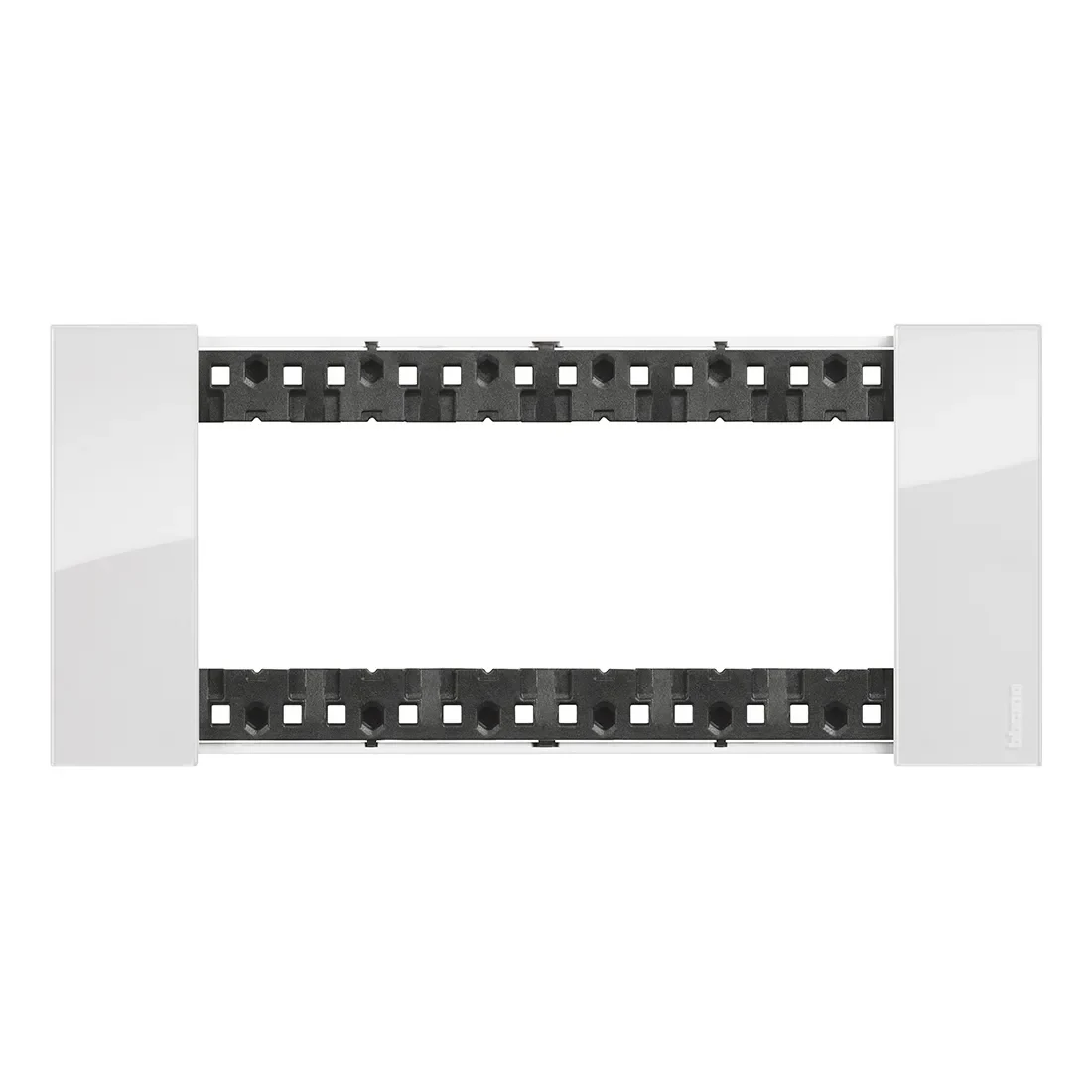 Legrand BTicino KA4806DW LivingNow Abdeckrahmen 6-modulig in der Farbausführung Ice