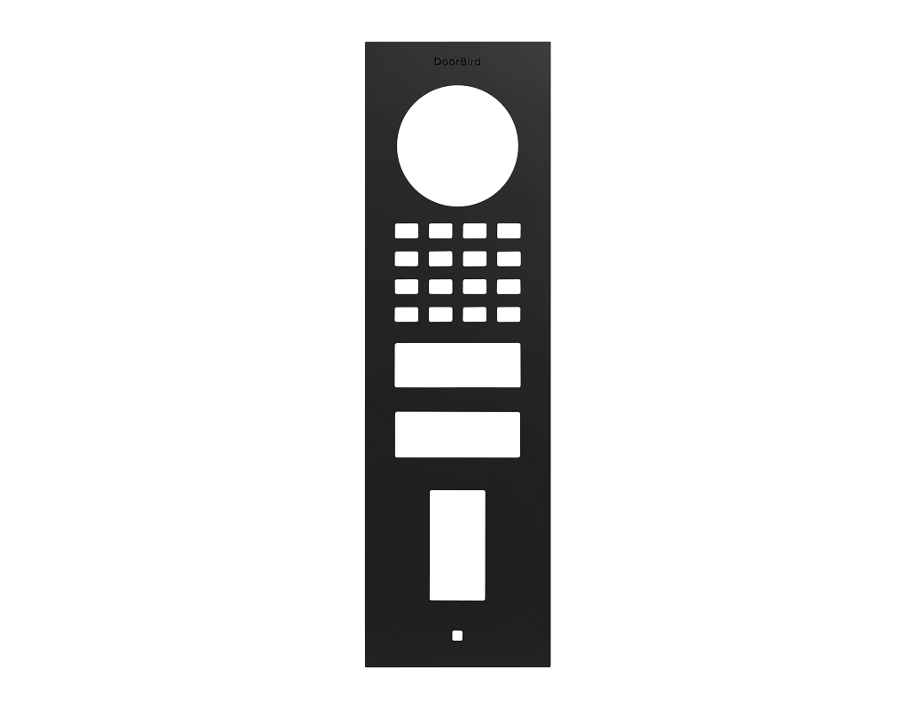 Doorbird DoorBird D1101FV Fingerprint 50 Aufputz Frontblende – Graphitschwarz