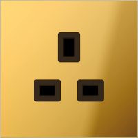 Jung Steckdose 13 A 250 V , gold GO 3521