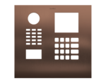 DoorBird D21DKH Frontblende – Bronze-Optik (PVD)