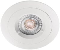 SG LEUCHTEN LED-Einbaustrahler 6,2W 1LED POLAR 932951 weiß 3000K weiß 455lm GU10 weiß