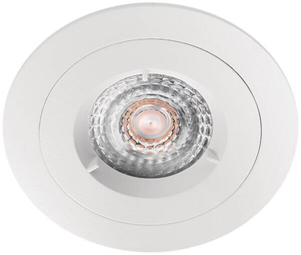 SG LEUCHTEN LED-Einbaustrahler 6,2W 1LED POLAR 932951 weiß 3000K weiß 455lm GU10 weiß