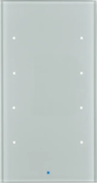 Berker Berker Glas-Sensor 4-fach aluminium 75144034