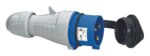 Legrand 555234 CEE-Stecker P17 Tempra Pro 3-polig 32A 230VAC blau IP44