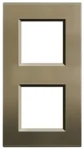 BTicino LNA4802M2SQ LivingLight Abdeckrahmen 2-fach 2+2M Square