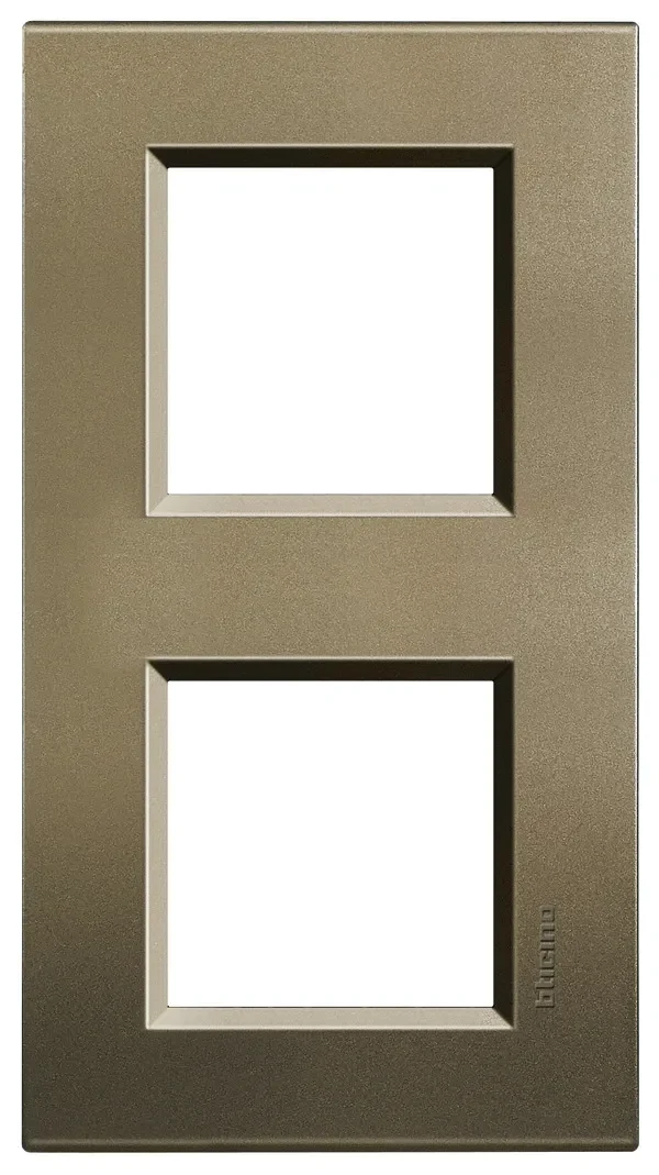 BTicino LNA4802M2SQ LivingLight Abdeckrahmen 2-fach 2+2M Square