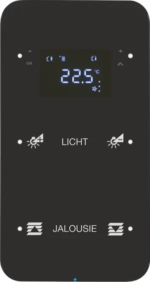 Berker Berker Touchsensor 2-fach Glas schwarz 75642165