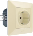 Legrand 752294 Vernet Funk-Steckdose 16A für Valena Life with Netatmo mandelweiß