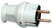 Kopp 179704006 Schuko-Stecker grau
