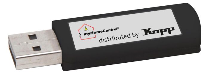 Kopp 439101006 Kopp myHomeControl® USB-Dongel Farbe:schwarz – Bild 1