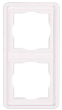 Kopp 302402074 Abdeckrahmen 2-fach UP-FR IP44 arktis