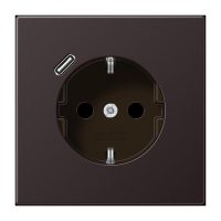Jung AL1520-18CD SCHUKO-Steckdose m.USB Typ C
