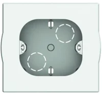 BTicino 502BI LivingLight Aufputz Gehäuse 2M Weiß