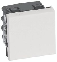 Legrand 077063 Wechselschalter 2polig 20A 2-modulig Mosaic ultaweiß