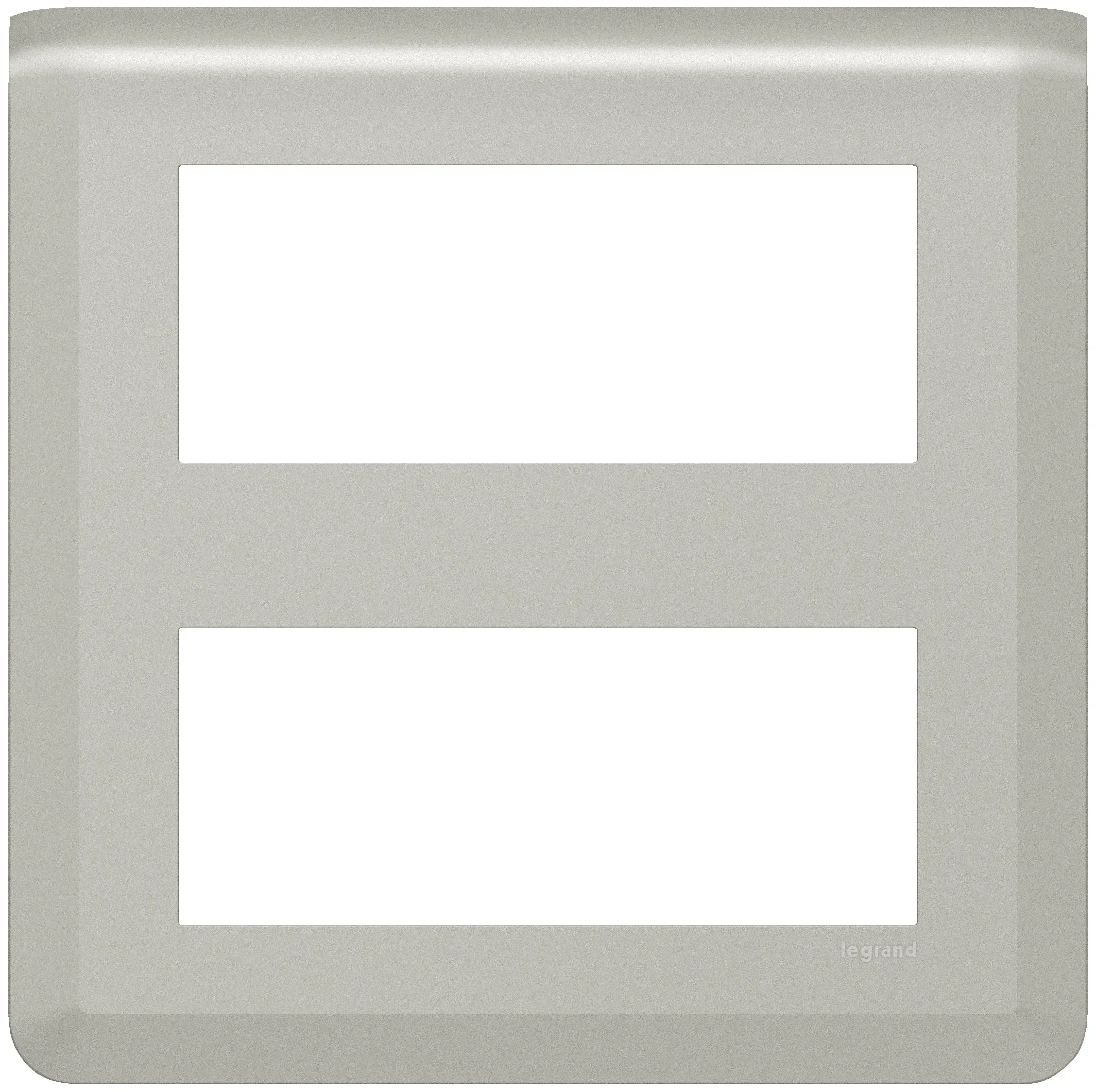 Legrand Legrand 079330L Rahmen 2x5-modulig horizontal Mosaic Aluminium