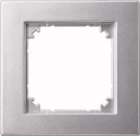 Merten Rahmen 1 fach alu bündiger Einbau 488160