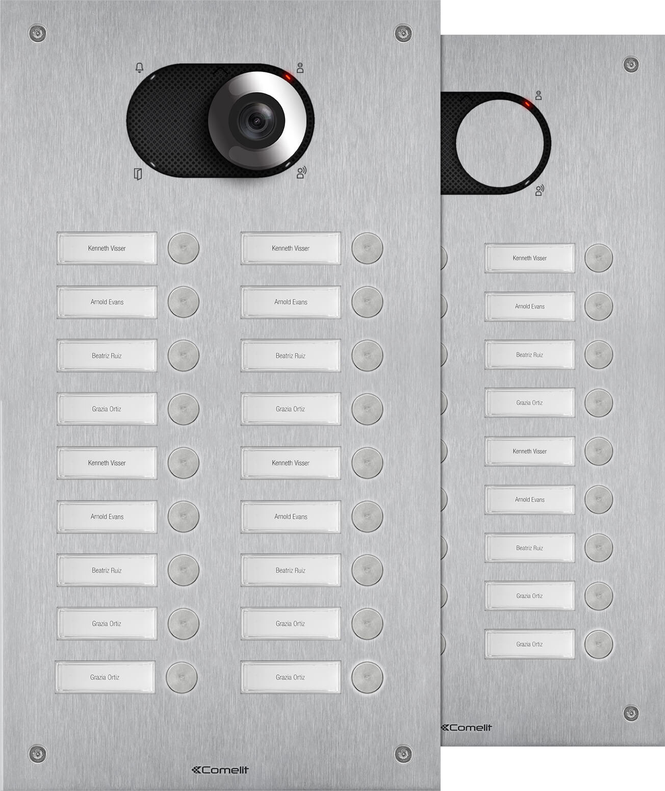 Comelit Comelit Group Frontplatte Switch 18 Teiln. 2-reih V4A IX0218