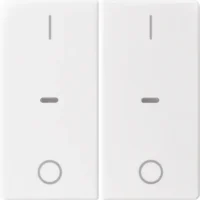 Berker Abdeckung Tastsensor-Modul 2-fach polarweiß 80962329