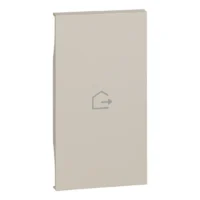 BTicino KM01MH2GEN LivingNow 2M Tasten- abd. MyHome+Symbol Haus verlassen Sand