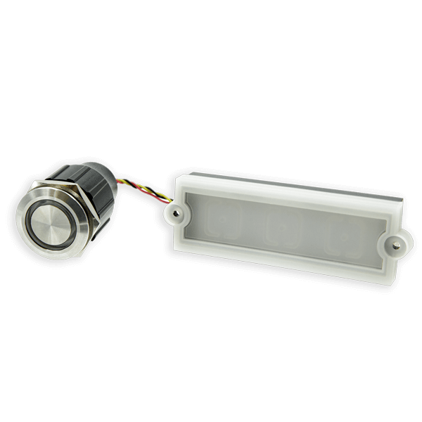 Doorbird DoorBird D21x Runde Ruftaste mit Namensschild