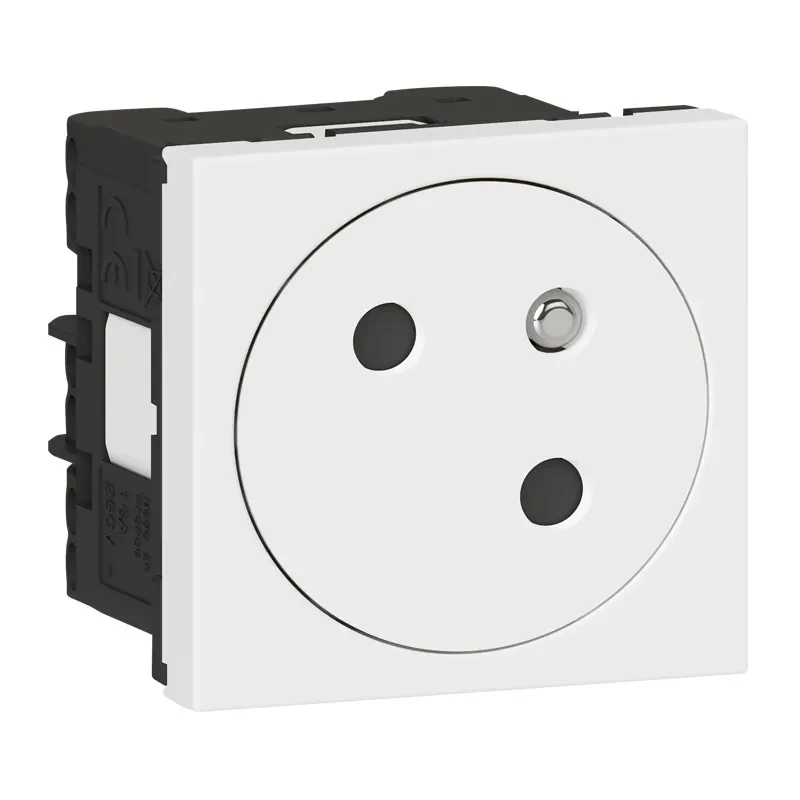 Legrand Legrand 077158L Link Steckdose 45° F/B Std antibakteriell SL EBS Mosaic ultrawe