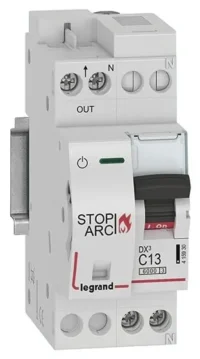 Legrand 415930 DX3 AFDD Brandschutz- schalter LS C13A 1P+NR 6kA 230VAC 2TE