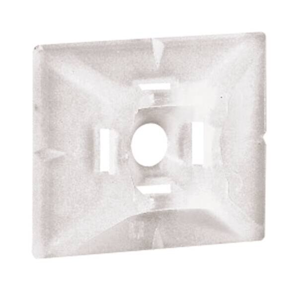 Legrand Legrand 032065 Klebesockel selbstklebend 30x25mm farblos für Kabelbinder bis B4,6mm